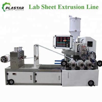 Maszyny laboratoryjne 200 mm Linia do wytłaczania arkuszy z tworzyw sztucznych PP PE EVA PET